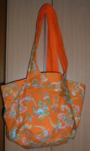 Kuchentasche in orange