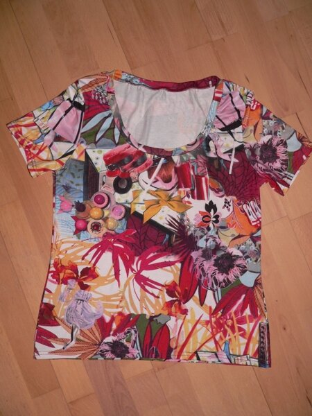 Bonbon-Schuhmix Shirt nach Ottobre Woman 2006