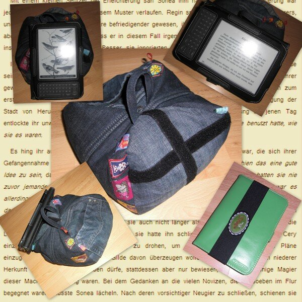 Lesekissen für Ebook Reader