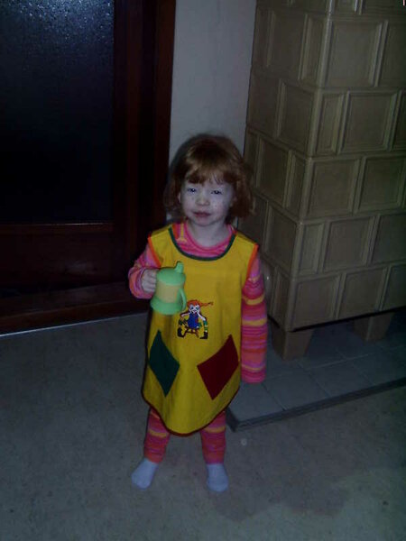 Luisa als Pippi Langstrumpf