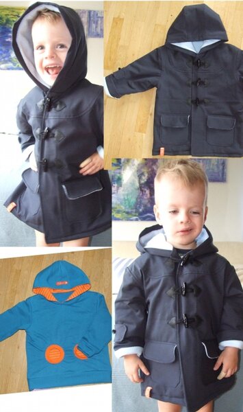 Mantel Dufflecoat aus Ottobre