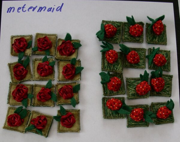 Erdbeeren und Rosen von metermaid