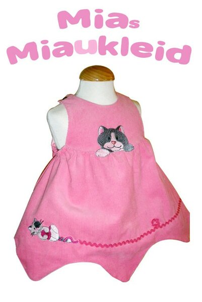 Mias Katzenkleid zum dritten Geburtstag