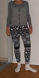 Leggings mit Rockteil