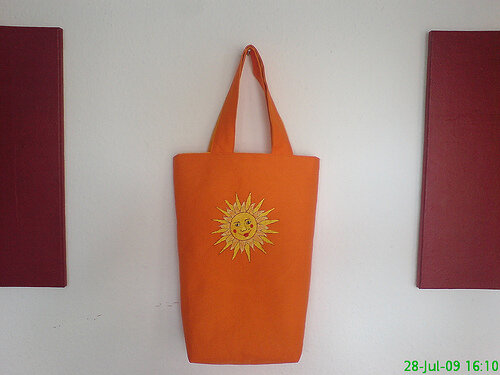 Meine neue Tasche - Die lachende Sonne