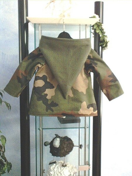 gefütterte Tarn-Winterjacke mit Zipfelkaputze 2