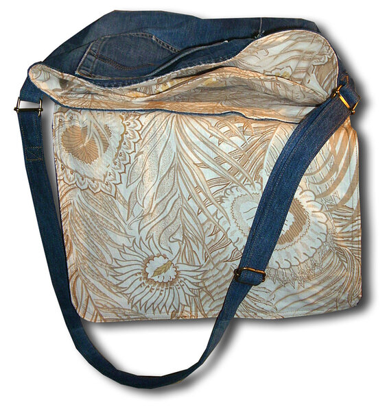Jeanstasche von Innen