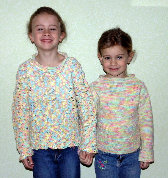 Kinder-Pullis gehäkelt & gestrickt