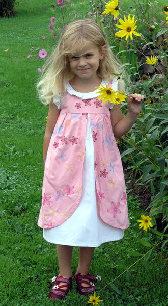 Kleid mit Stenzo-Stoff
