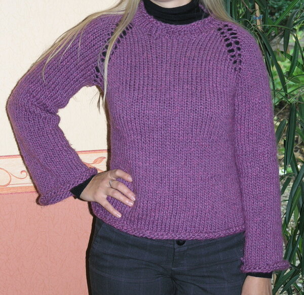 Raglanpullover