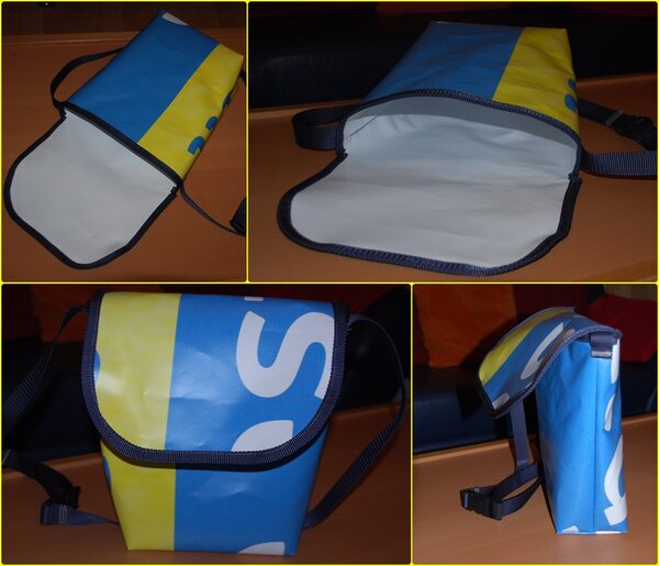 Nochmal Werbebanner-Tasche