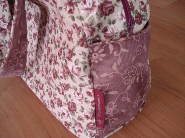 Detailbild Rosentasche