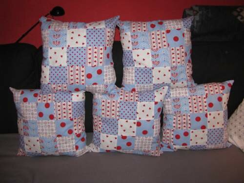 Patchwork-Kissen