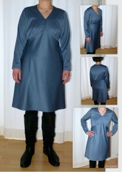 pattern company 02-174 Kleid mit hochgelegter Taille