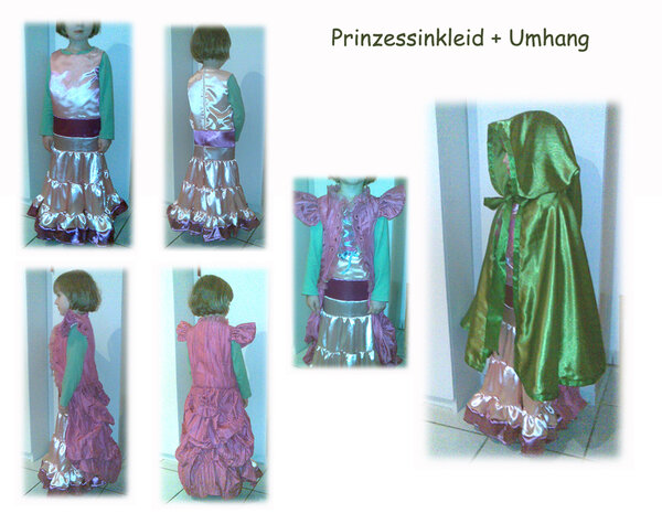 Prinzessinkleid + Umhang
