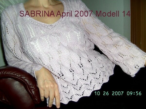 SABRINA 04/ 2007, Modell 14