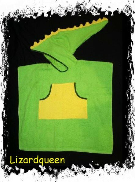 Drachen-Badeponcho