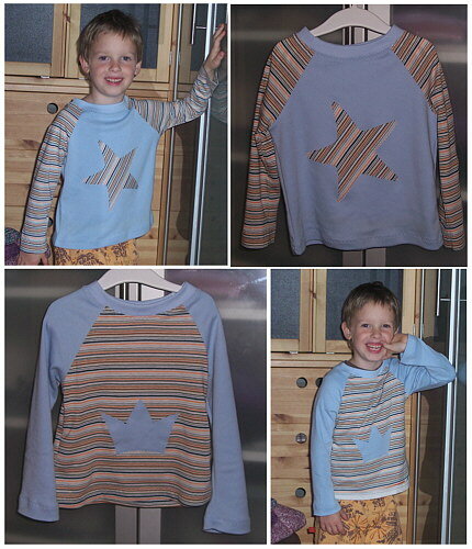 Ringelpullis Raglan Zoe 110/116