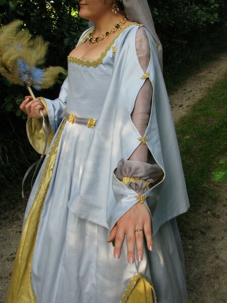 Ärmel französiches Renaissancekleid