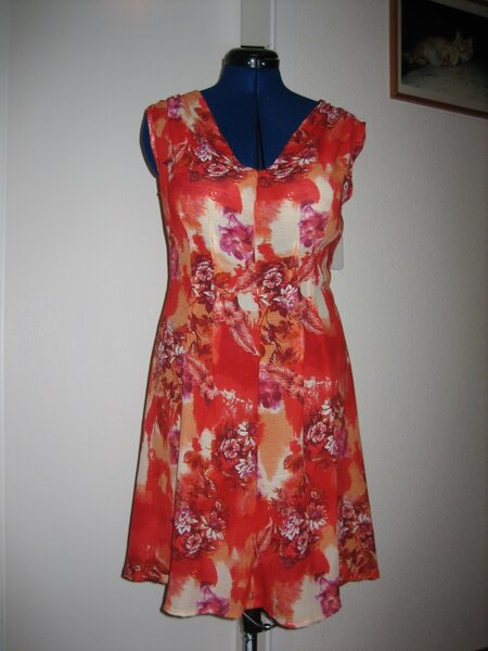 Sommerkleid rot