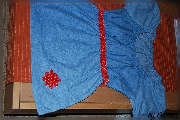 Jeans-Imke jetzt mit Blümchen