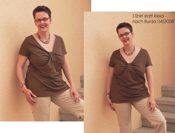 Shirt statt Kleid