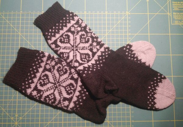 Socken mit Jacquardmuster