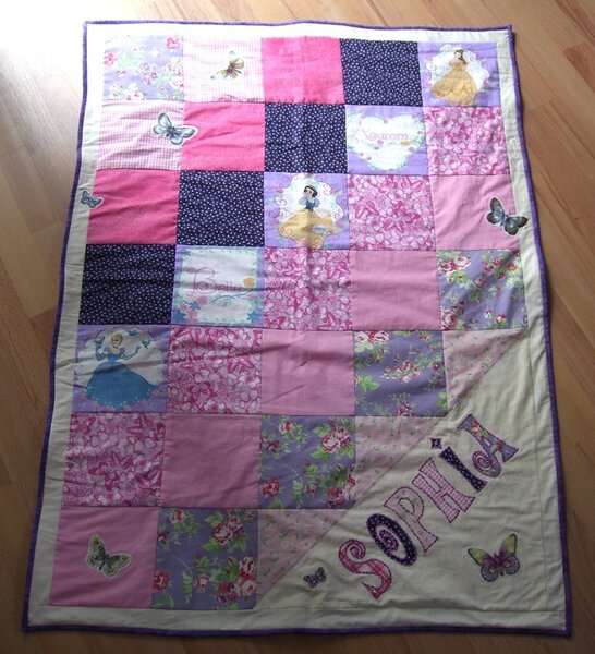 Kuscheldecke zum 3. Geburtstag