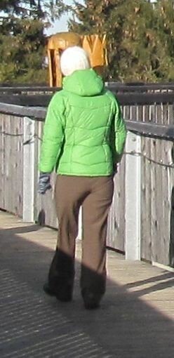 Steppjacke nach Andji von Shelby, von hinten