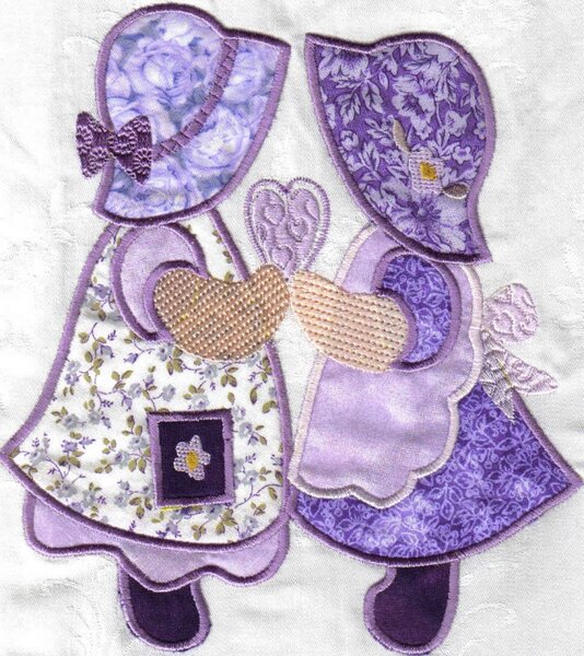 Sunbonnet mit Herz
