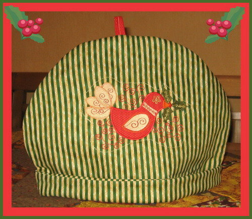 Weihnachtlicher Teekannenwärmer