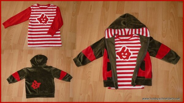 Shirt und Jacke Größe 98