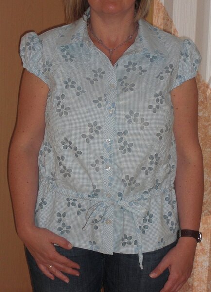 Bluse Burda 03/2007 Mod. 107