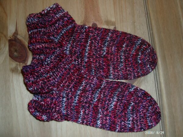 Sneakers gestrickt