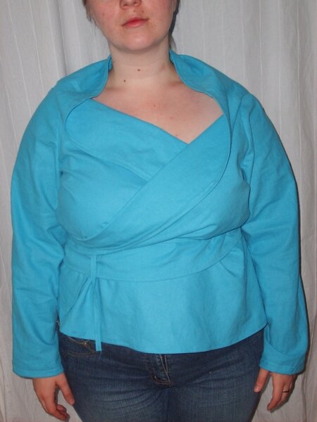 Burda-Wickelbluse