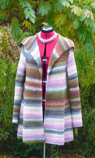 "Garter Stich Coat" von Debbie Bliss