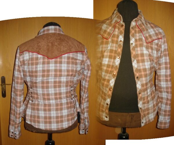 Western-Bluse Burda Modell 120 09/2005