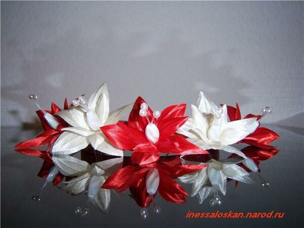 Stoffblumen von Inessa Loskan...mit Liebe gemacht!