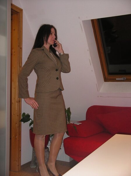 Blazer aus der Burda 10/2007, Rock ist ein Burda Einzelschnitt