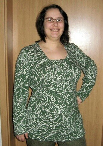 Wickelshirt Burda Plus H/W 2007 Modell 412