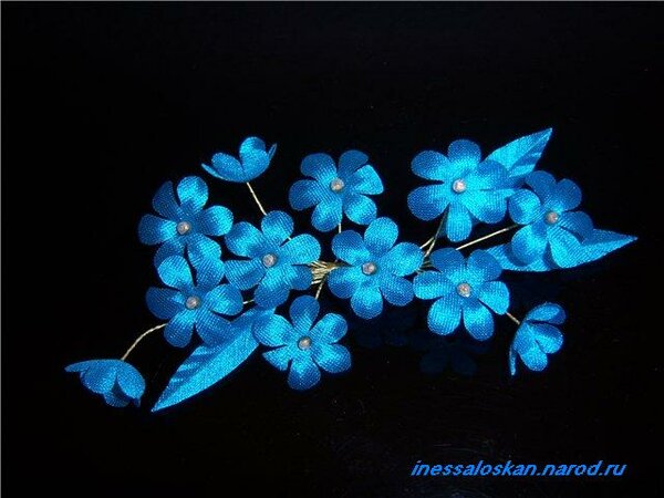 Stoffblumen von Inessa Loskan...mit Liebe gemacht!