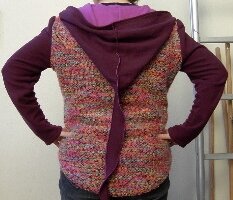 Jacke von hinten