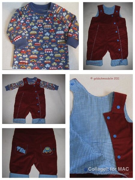 Overall und Shirt aus Ottobre 4/2010