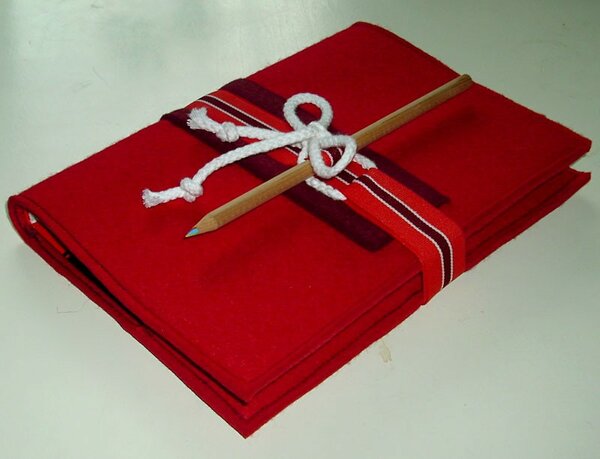 Notitzbuch mit Stift