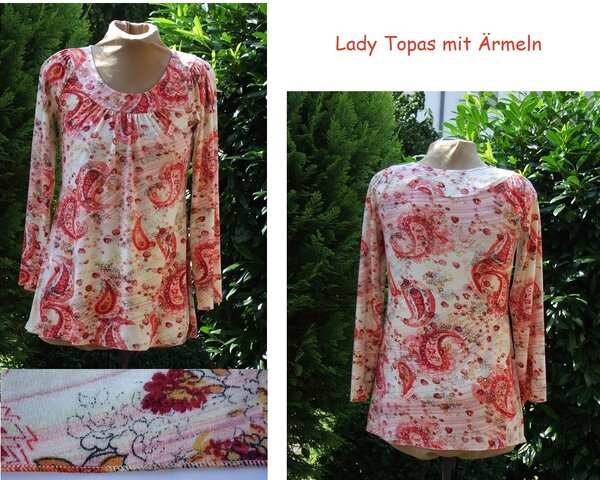 Lady Topas mit Ärmeln