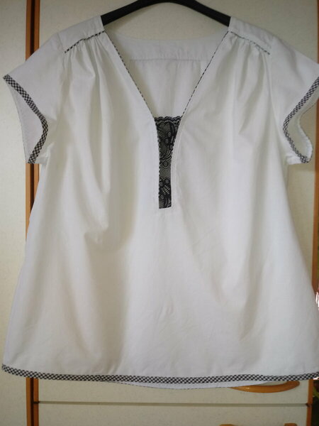 Bluse Rosanne Gr.50 von Schnittmusterlounge