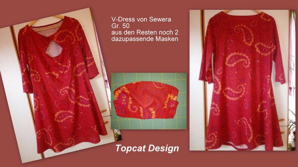 V Dress Sewera Gr. 50