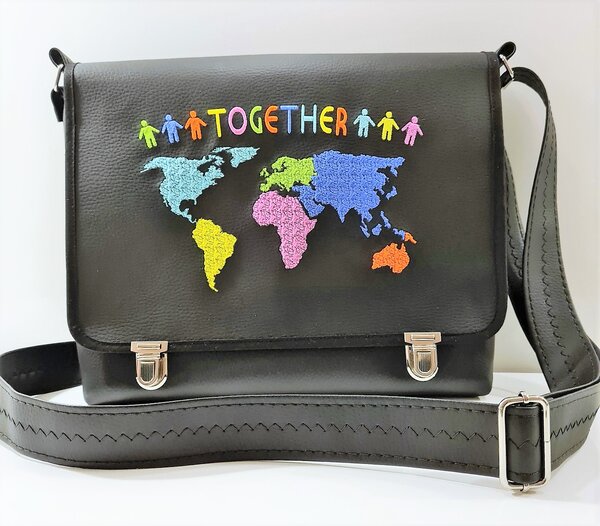 Messenger Bag "Pop Art World"