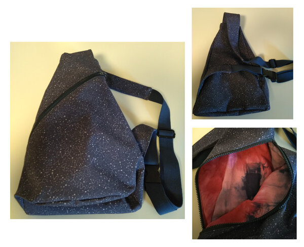 Crossbag Softshell Sternenhimmel (Taschenspieler 2/farbenmix)