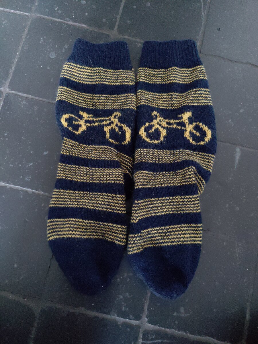 Fahrrad-Socken Gr. 46